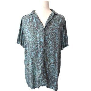 O’Neill Aloha Shirt XL Tropical Surf Skate Super Soft Drapey Vintage Wash